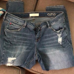 NWOT Slink Medium Wash Skinny Jeans